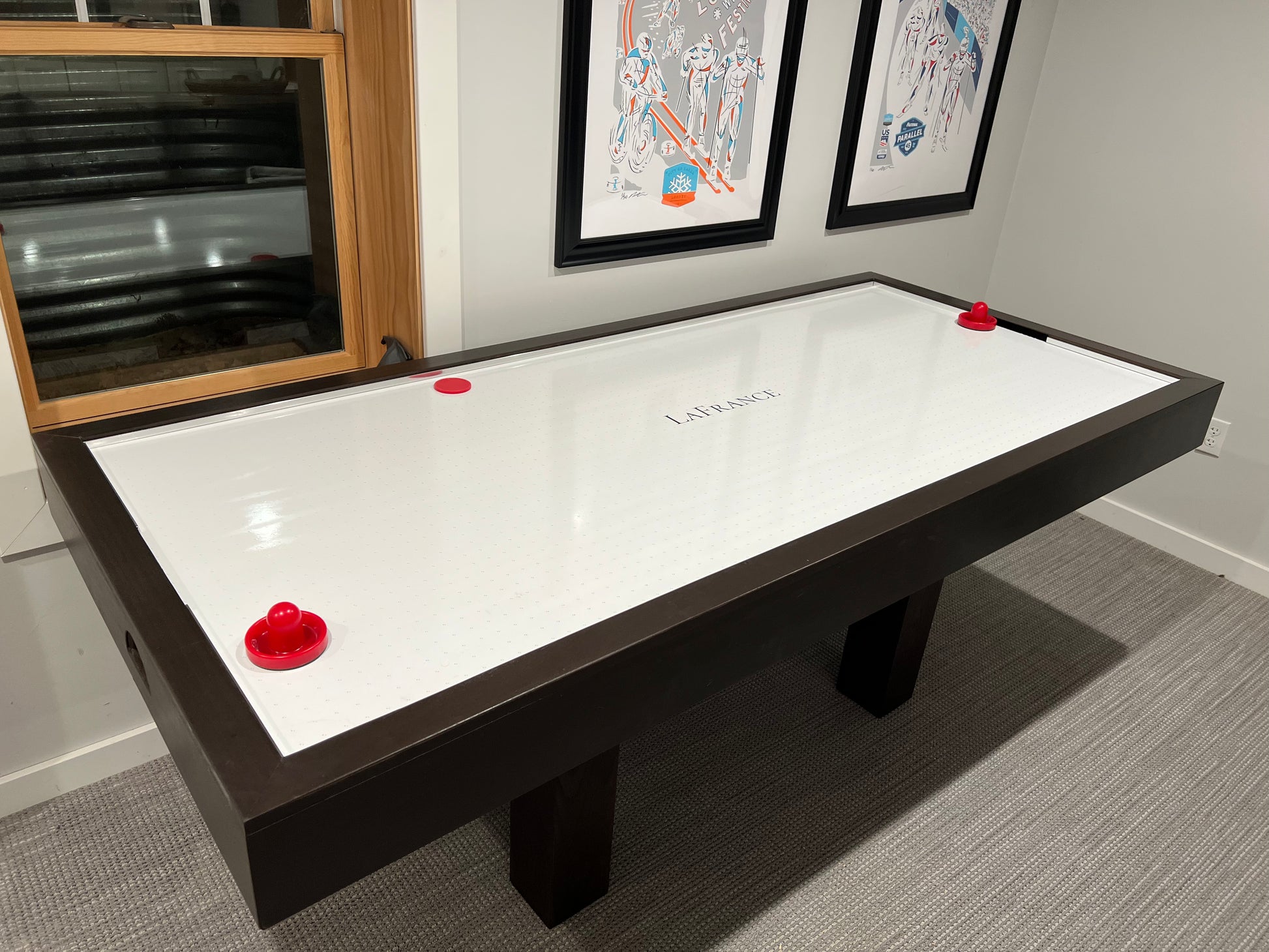 Pro Style Air Hockey Table - Contemporary or Traditional